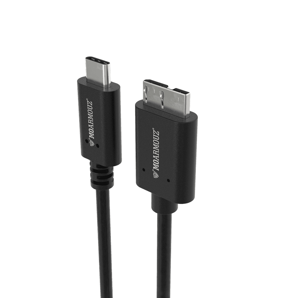 MoArmouz - USB 3.1 Type-C to Micro-B (Hard Drive) Cable