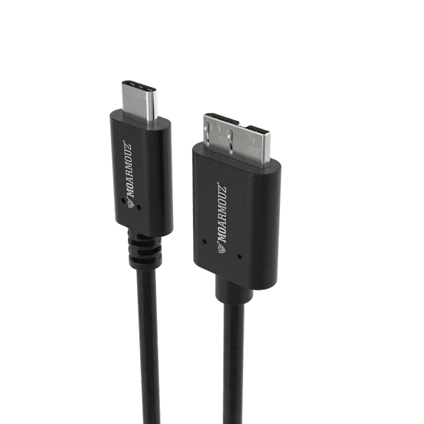 USB 3.1 Type-C to Micro-B Hard Drive Cable