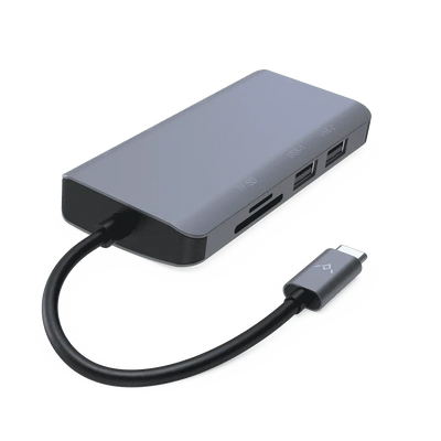 USB-C 9 in 1 Dual Display VGA Hub — Moarmouz
