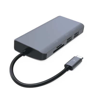 MoArmouz - Type C (USB-C) 9 in 1 Dual Display VGA Hub
