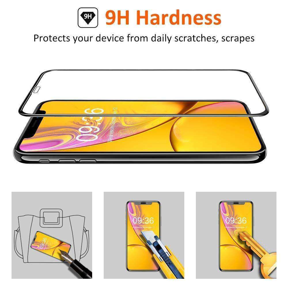 MoArmouz - Curved Tempered Glass Screen Protector for iPhone 11