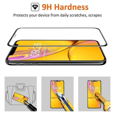 Curved Tempered Glass Screen Protector for iPhone 11 — Moarmouz