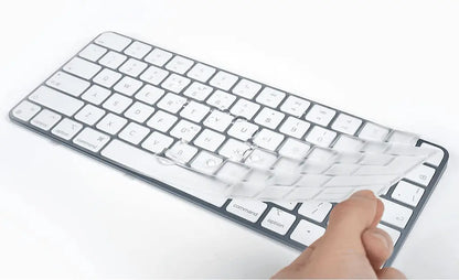 MoArmouz - Keyboard Protector For iMac 24 inch, M1, Magic Keyboard with Touch ID, 2021 - US Layout