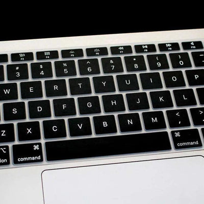 Keyboard Protector for MacBook Air 13" (2019–2018) - US Layout - Black — Moarmouz