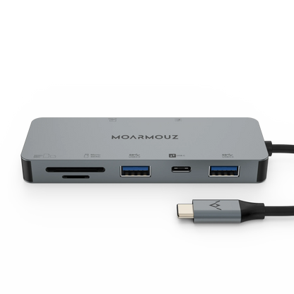 MoArmouz - Type C (USB-C) 7 in 1 Multiport HDMI HUB