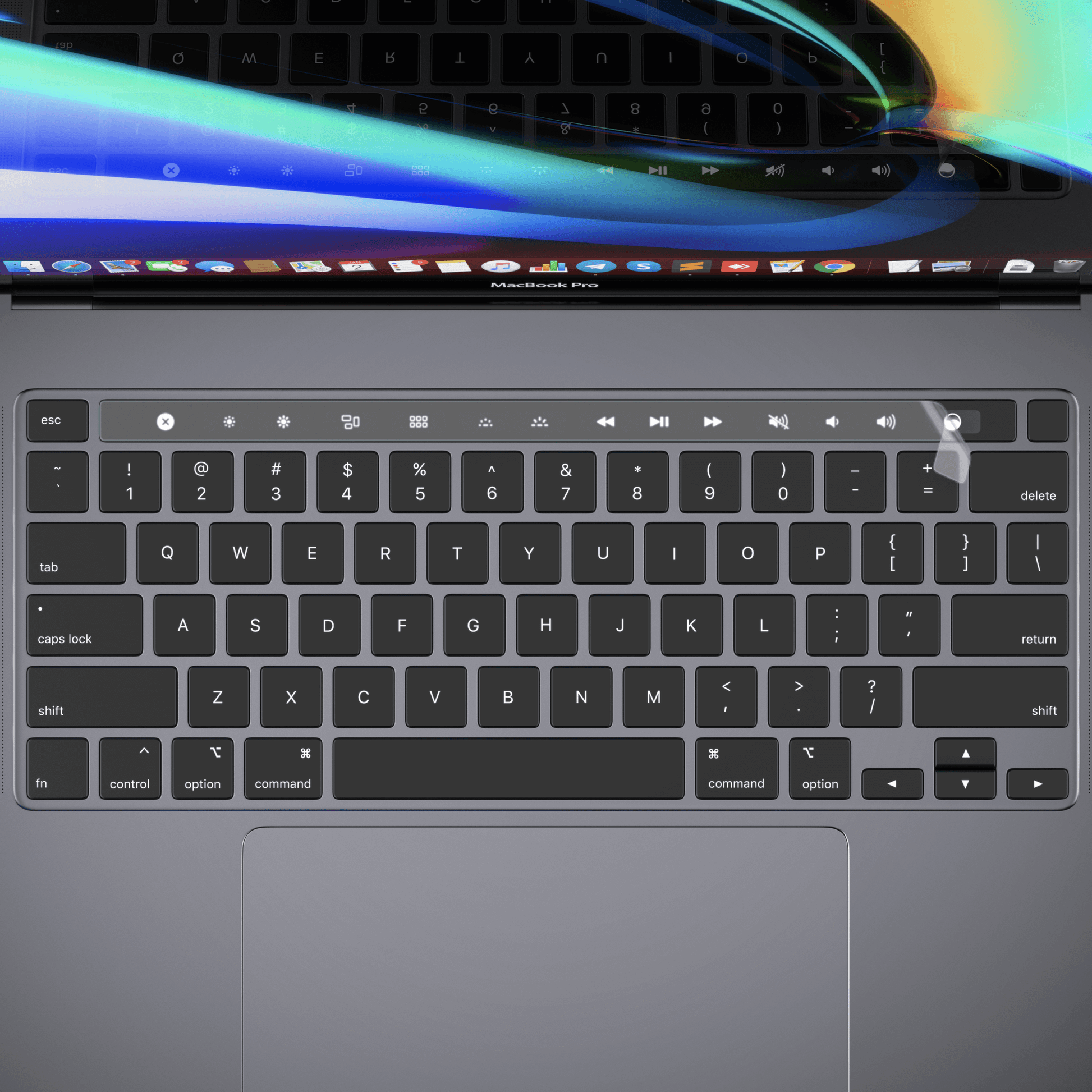 MoArmouz - Touch Bar Protector for MacBook Pro 16-inch (2020-2019)