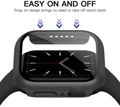 Case with Screen Protector for Apple Watch Series 7 (45mm & 41mm) — Moarmouz