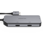 MoArmouz - Type C (USB-C) 8 in 2 Dual 4K HDMI Gigabit Hub