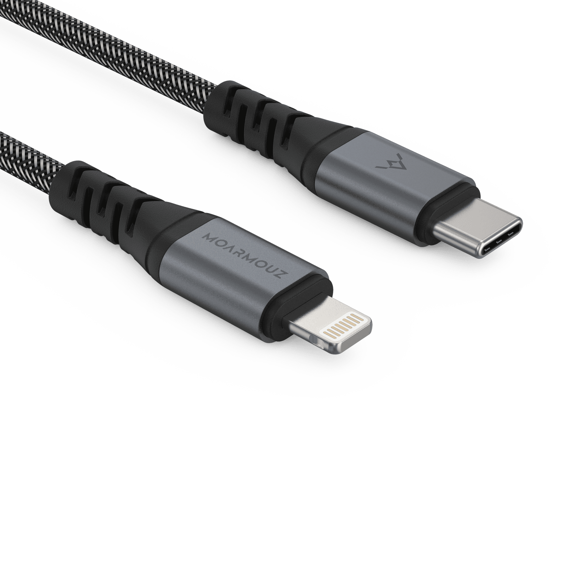 CABLE CHARGE & SYNCHRO USB VERS LIGHTNING MFI 2M