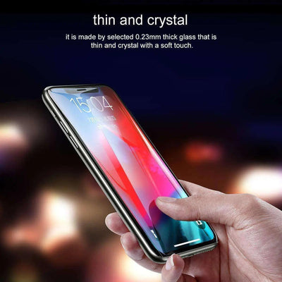 Curved Tempered Glass Screen Protector for iPhone XS Max — Moarmouz