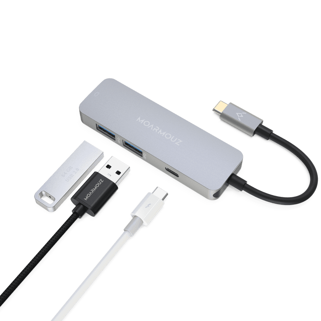 MoArmouz - Type C (USB-C) 4 in 1 Multiport HDMI Hub