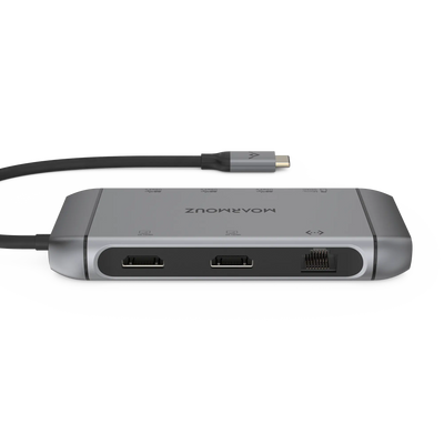 USB-C 9 in 1 Dual HDMI Display Hub — Moarmouz