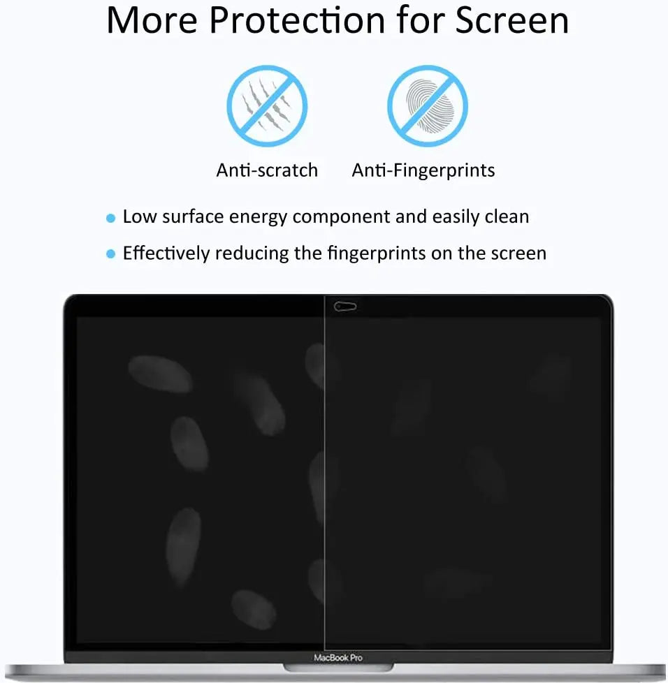 HD Clear Screen Protector for MacBook Pro 13” M2, M1, 2023-2016 MoArmouz