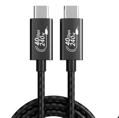 USB4 PD3.1 USB-C to USB-C Cable — 240W Charging, 40Gbps Data, 8K Video — Moarmouz