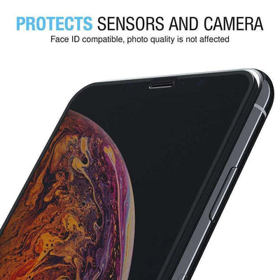 Curved Tempered Glass Screen Protector for iPhone XS Max — Moarmouz