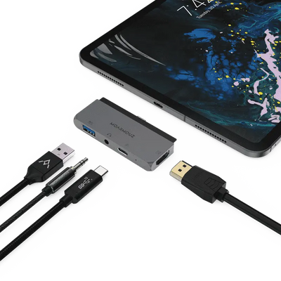 MoArmouz - Type C (USB-C) 4 in 1 iPad Pro Hub