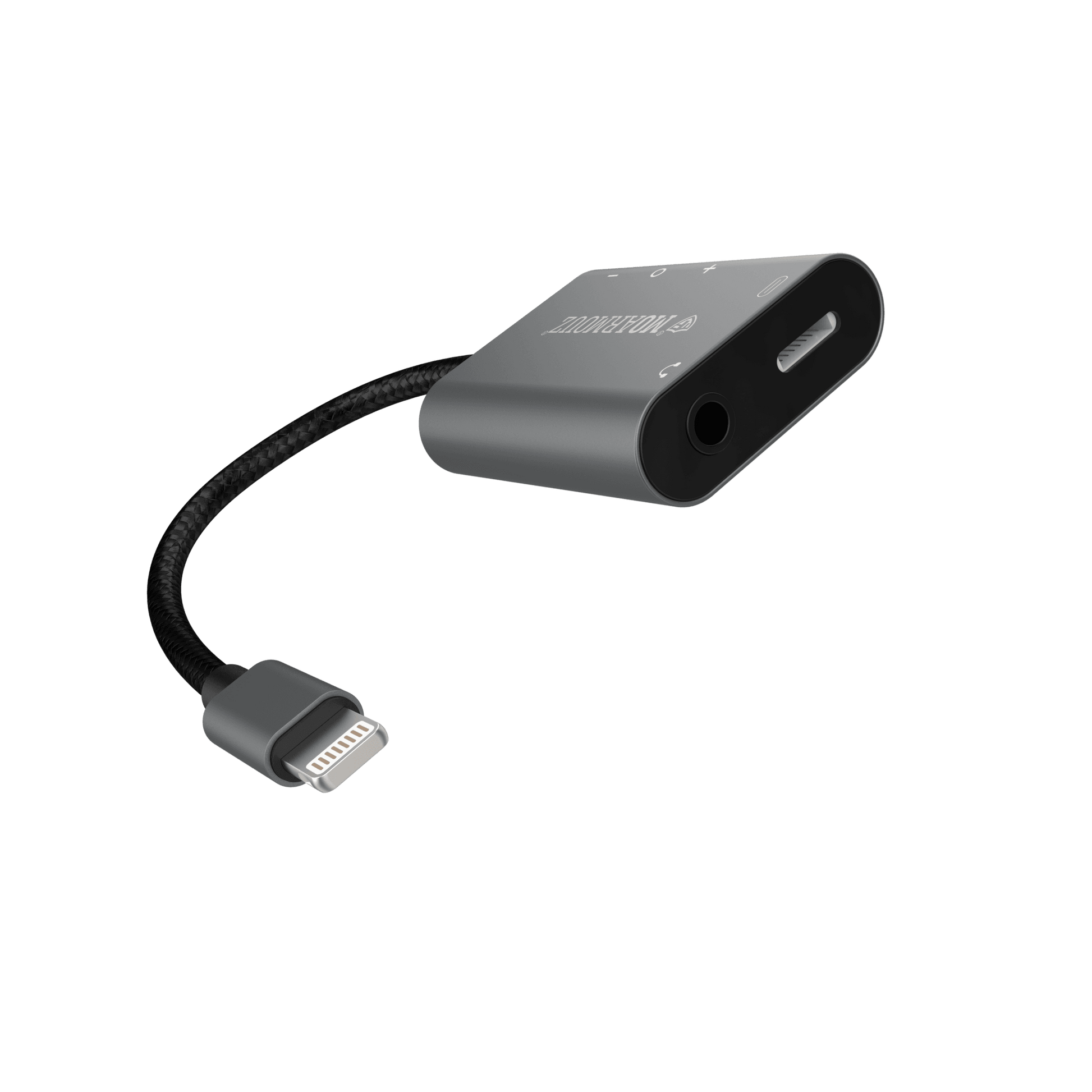 MoArmouz - Lightning to 3.5mm Audio & Charge Adapter MFI Certified