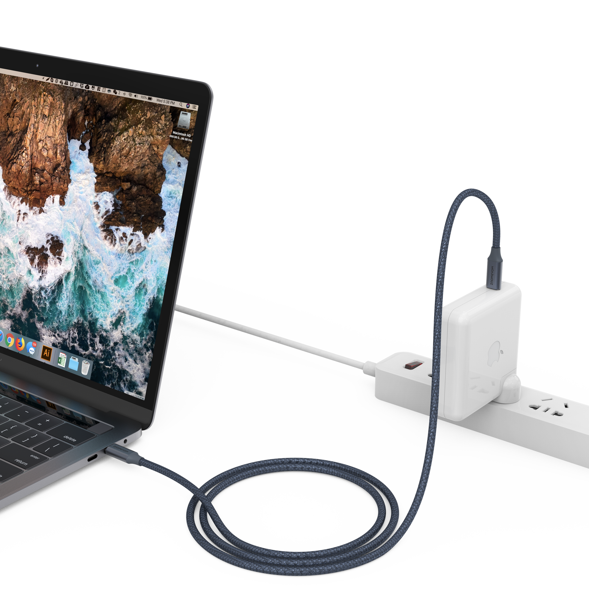 MacBook Pro Charger for MacBook Air Charger 96W MacBook Charger for Mac  Charger USB C Laptop Charger, Ipad Charger Included Type C Cable