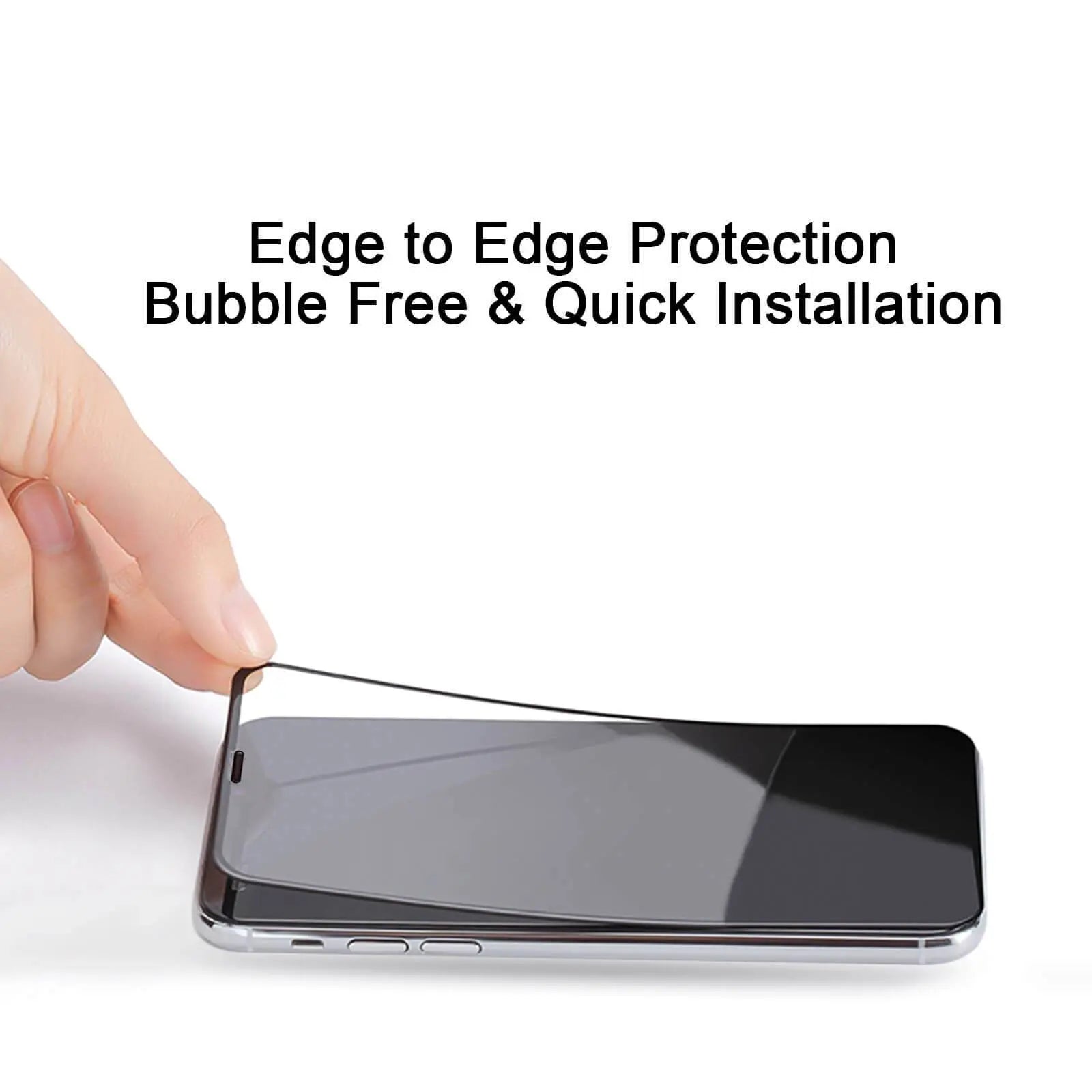 MoArmouz - Curved Tempered Glass Screen Protector for iPhone XS/X