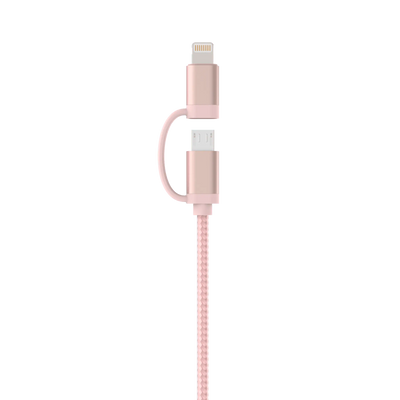 Lightning & micro USB Sync & Charge MFi Certified 2 in 1 Cable — Moarmouz