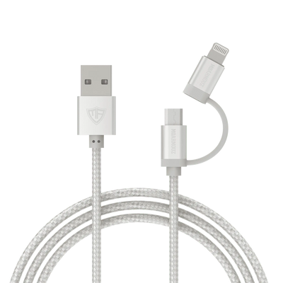 Lightning & micro USB Sync & Charge MFi Certified 2 in 1 Cable — Moarmouz