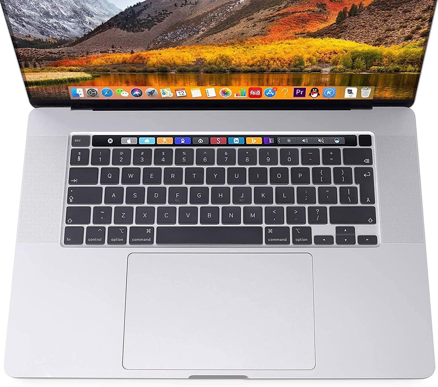 MoArmouz - Keyboard Protector for MacBook Pro 13" M1, 2020 - EU Layout