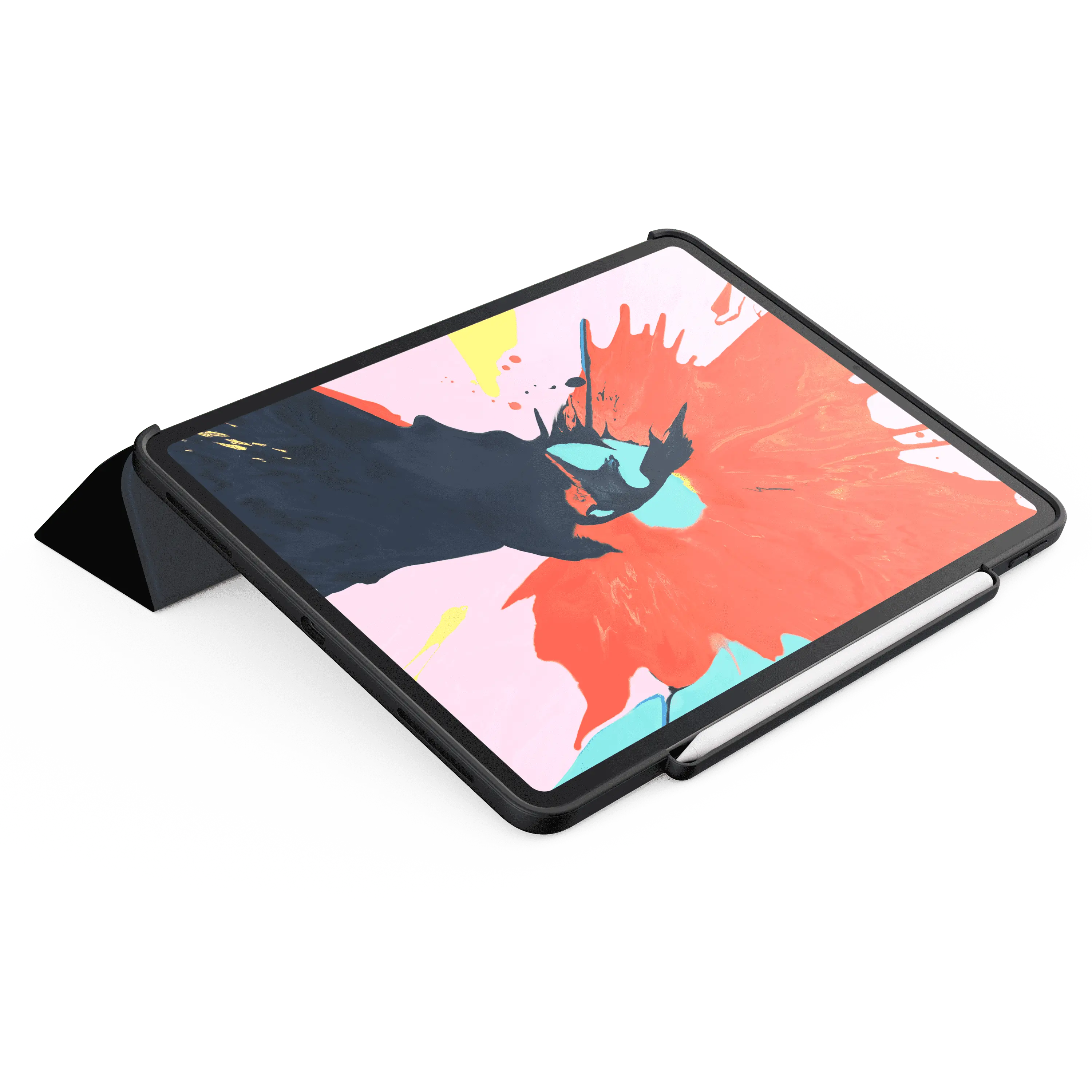MoArmouz - Folio Smart Cover for iPad Pro 12.9-inch (2018) [Support Apple Pencil Charging]