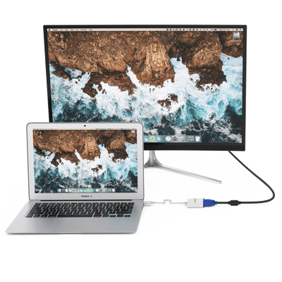 Mini DisplayPort to VGA Adapter — Supports 1080P Full HD Video — Moarmouz