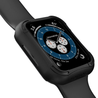 Rugged Armor Case with Tempered Glass Screen Protector for Apple Watch Series 6/5/4 & SE (44mm & 40mm) — Moarmouz