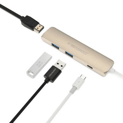 USB-C 4 in 1 Multiport HDMI Hub — Moarmouz