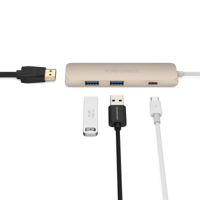 USB-C 4 in 1 Multiport HDMI Hub — Moarmouz