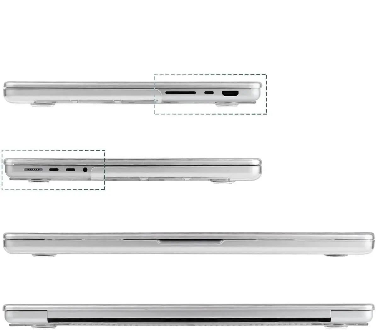 Hardshell Case for MacBook Pro 14" (M5–M1, 2026–2021) — Moarmouz