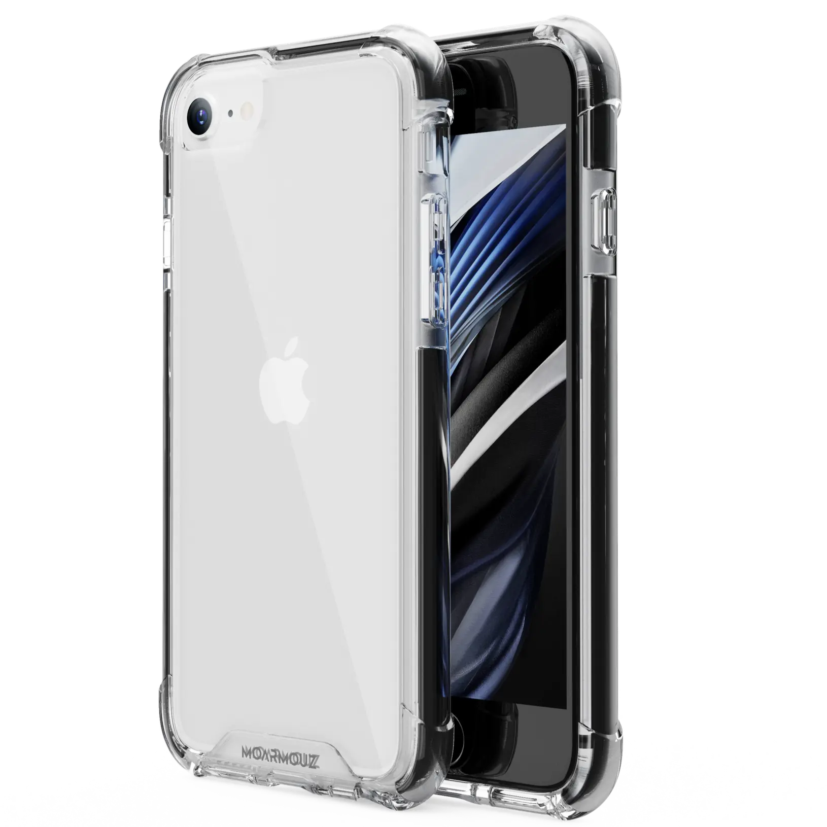 MoArmouz - Shockproof Case for iPhone SE (3rd / 2nd Gen), iPhone 8 and iPhone 7