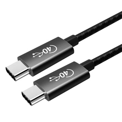 USB4 Gen3 USB-C Cable — 100W Charging, 8K Video, 40Gbps Data — Moarmouz
