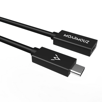 USB 3.2 Gen 2 USB-C Extension Cable — 4K@60Hz, 100W PD & 10Gbps — Moarmouz