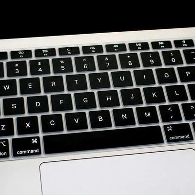 Keyboard Protector for MacBook Air 13" (2019–2018) - US Layout - Black — Moarmouz
