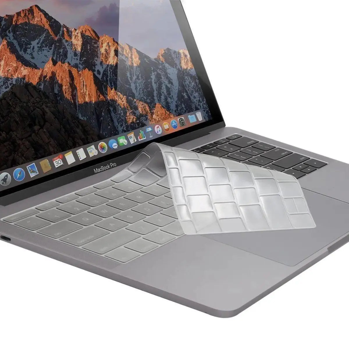 Keyboard Protector for MacBook Pro without Touch Bar - US Layout - Clear — Moarmouz
