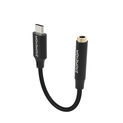 MoArmouz - USB 3.1 Type-C to Digital 3.5mm Aux Adapter with DAC