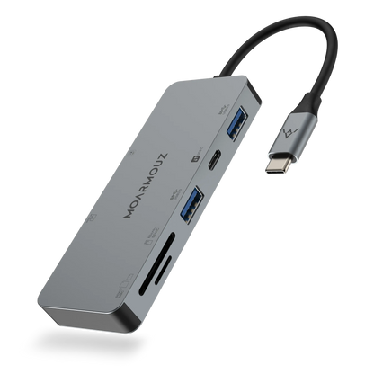 MoArmouz - Type C (USB-C) 7 in 1 Multiport HDMI HUB