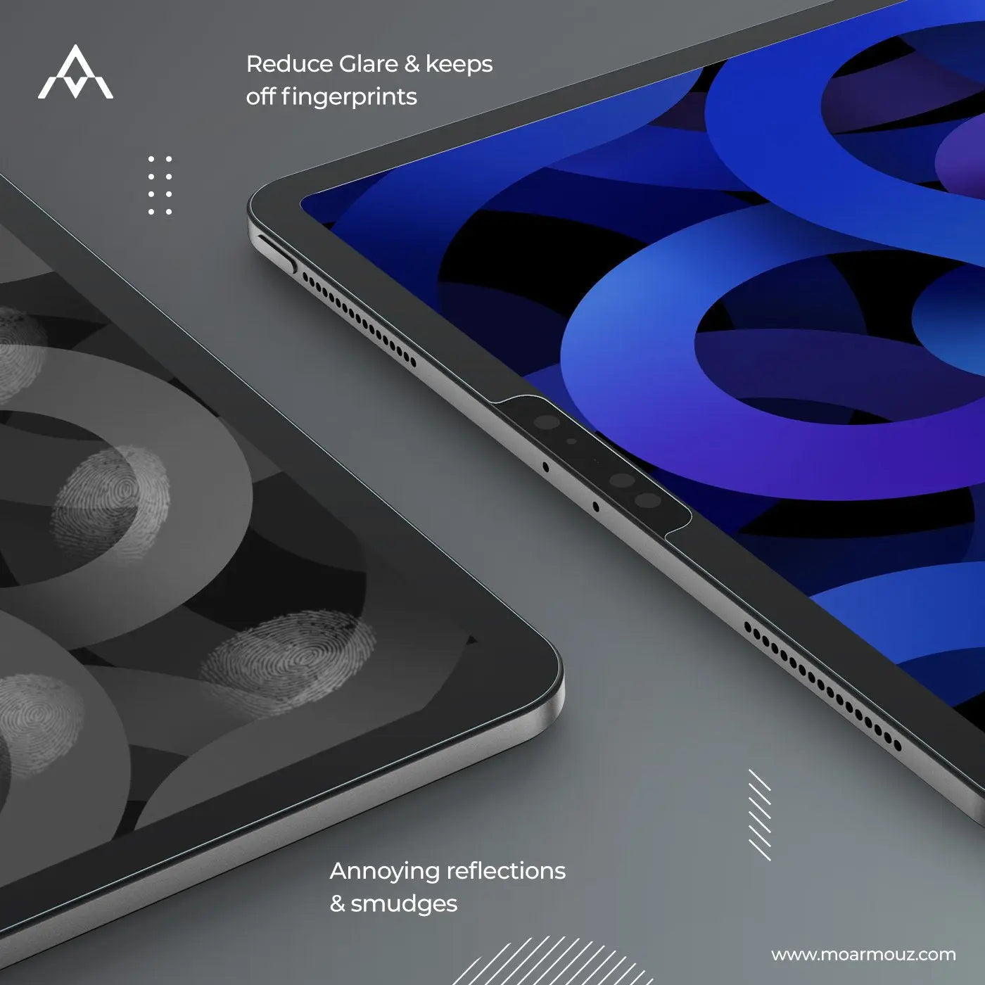MoArmouz - PaperType® Screen Protector - Write, Draw and Sketch for iPads