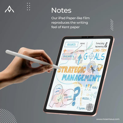 PaperType® Screen Protector - Perfect for Sketching, Writing, & Note-taking on iPads — Moarmouz