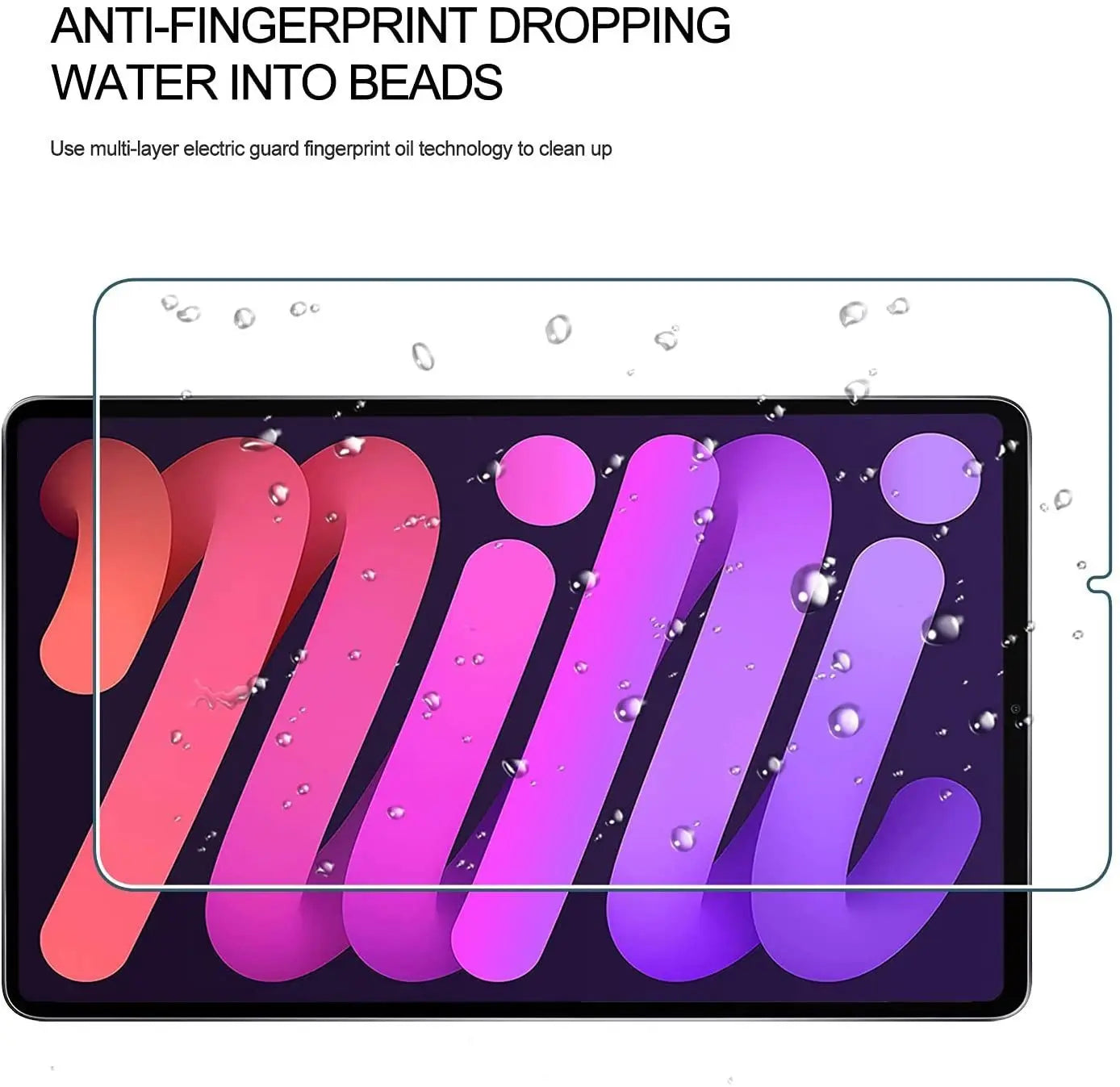MoArmouz - Tempered Glass Screen Protector for iPad mini (6th Gen)