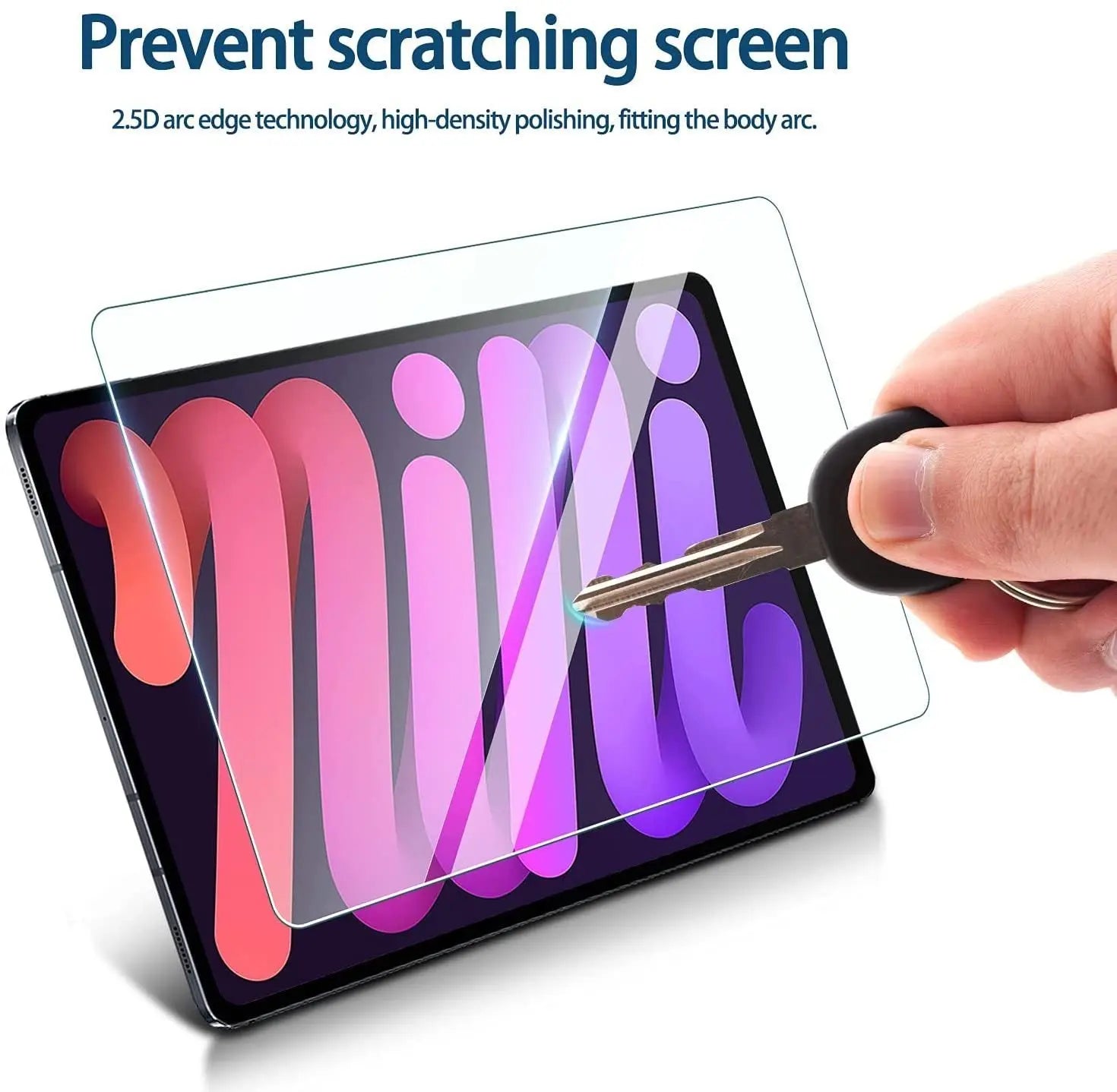 MoArmouz - Tempered Glass Screen Protector for iPad mini (6th Gen)
