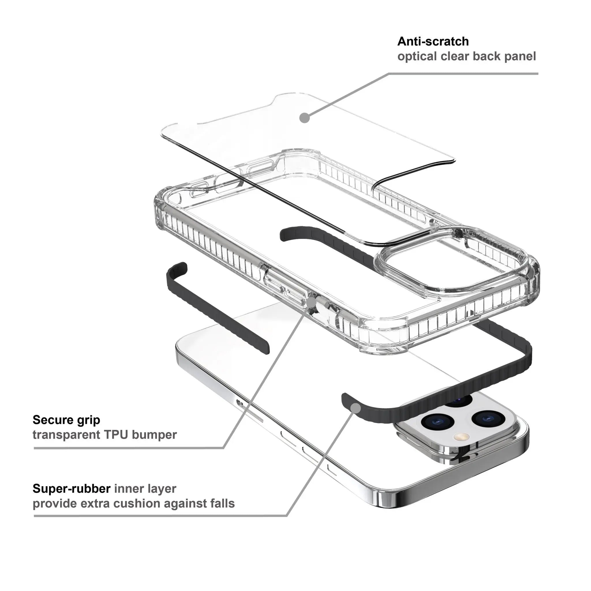 MoArmouz - Shockproof Case for iPhone 13 mini