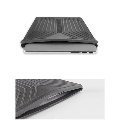 Shock and Water Resistant Rugged Bumper Laptop Sleeve with Magnetic Closure and Corner Protection — Moarmouz