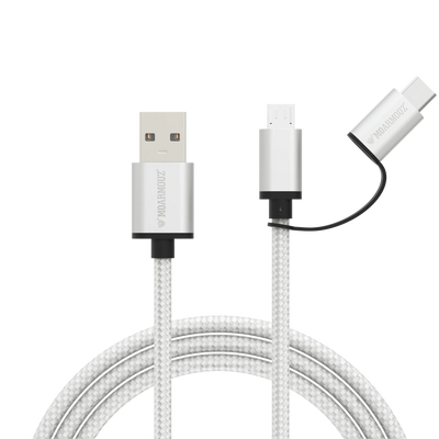USB-C & micro USB Sync & Charge 2 in 1 Cable — Moarmouz