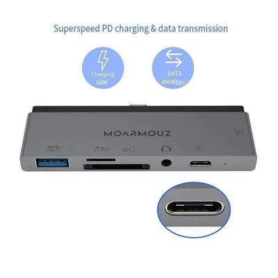 USB-C 6 in 1 iPad Pro Hub — Moarmouz