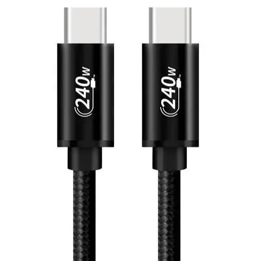 USB4 PD3.1 USB-C to USB-C Cable — 240W (48V 5A) Charging — Moarmouz