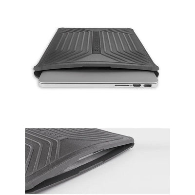 Shock and Water Resistant Rugged Bumper Laptop Sleeve with Magnetic Closure and Corner Protection — Moarmouz