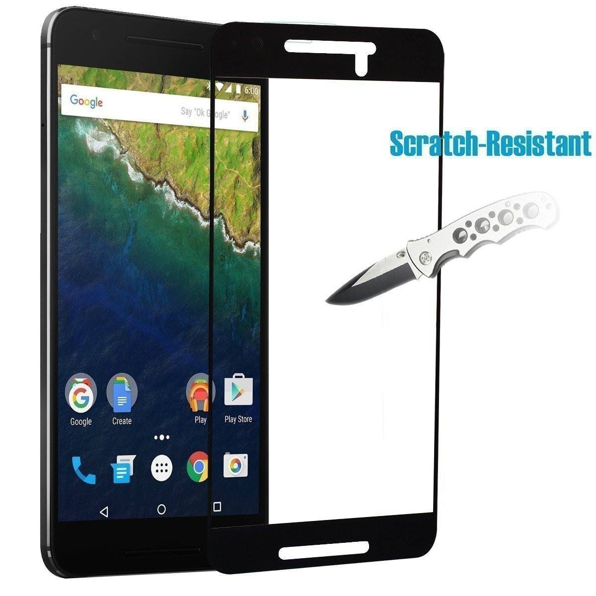 MoArmouz - Google Nexus 6P Full Cover Tempered Glass